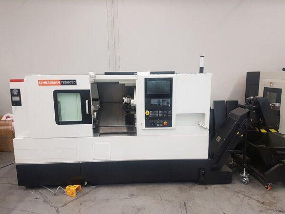 Used HEADMAN T65/750 megh. tool lathe