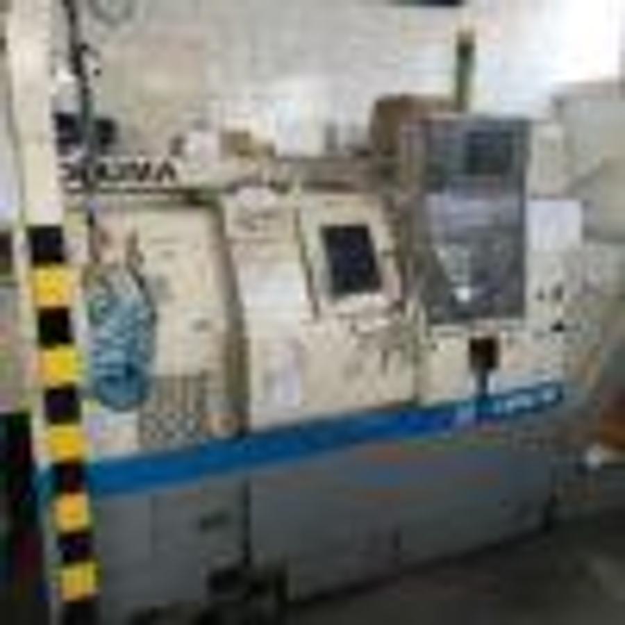 Used OKUMA LB10-M cnc lathe