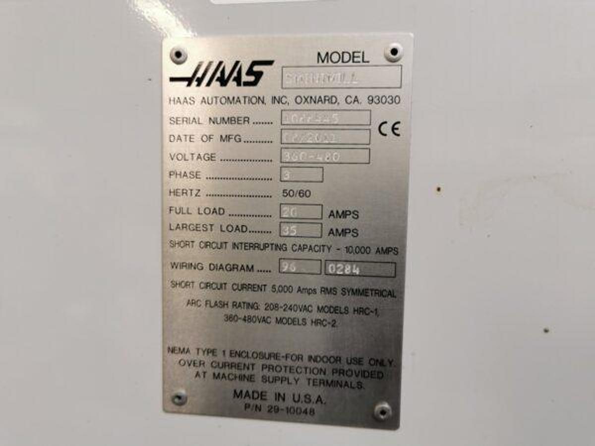 Used HAAS Super Minimill mkp