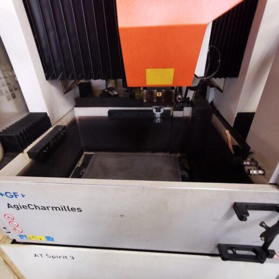 Used AGIECHARMILLES AT Spirit 3C block EDM machine