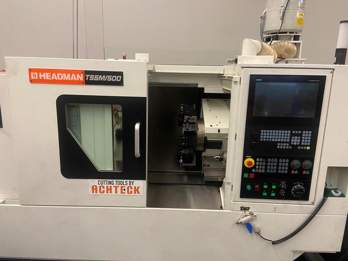 HEADMAN T55/500 fixed tool cnc lathe