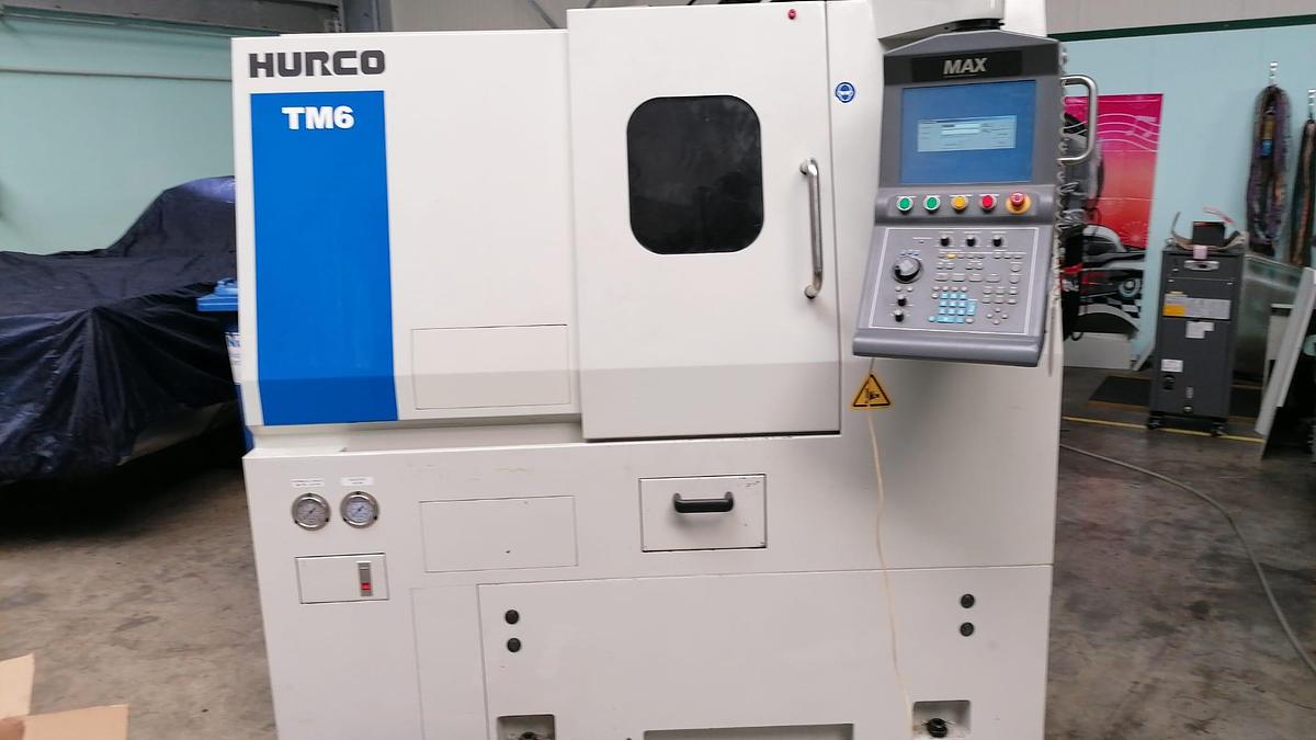 Used HURCO TM6 cnc lathe