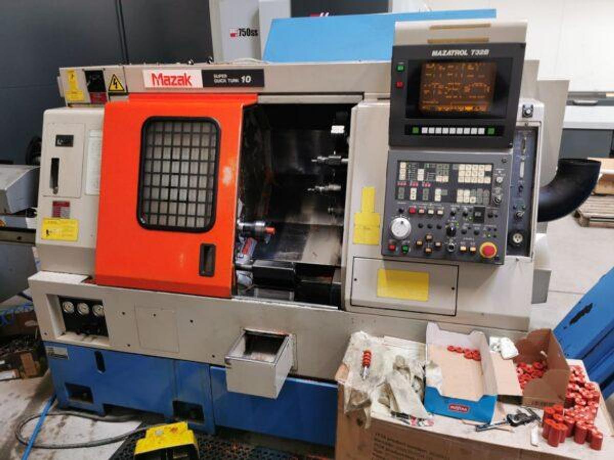 Used MAZAK SQT10 cnc lathe