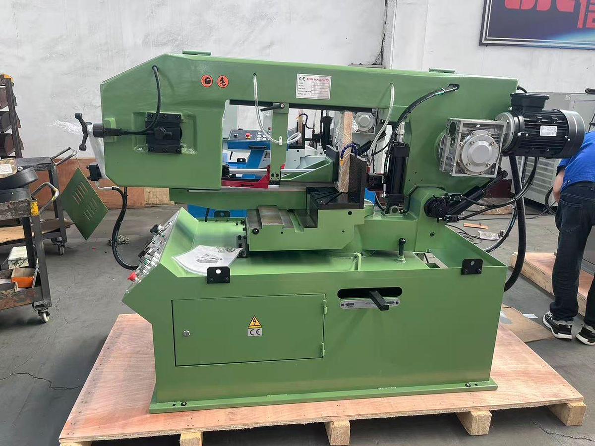 Used TNM BS-460G semi-automatic band saw