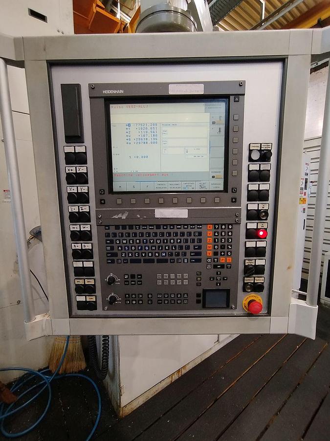 GIDDINGS & LEWIS HBM RT1250 horizontal CNC milling machine