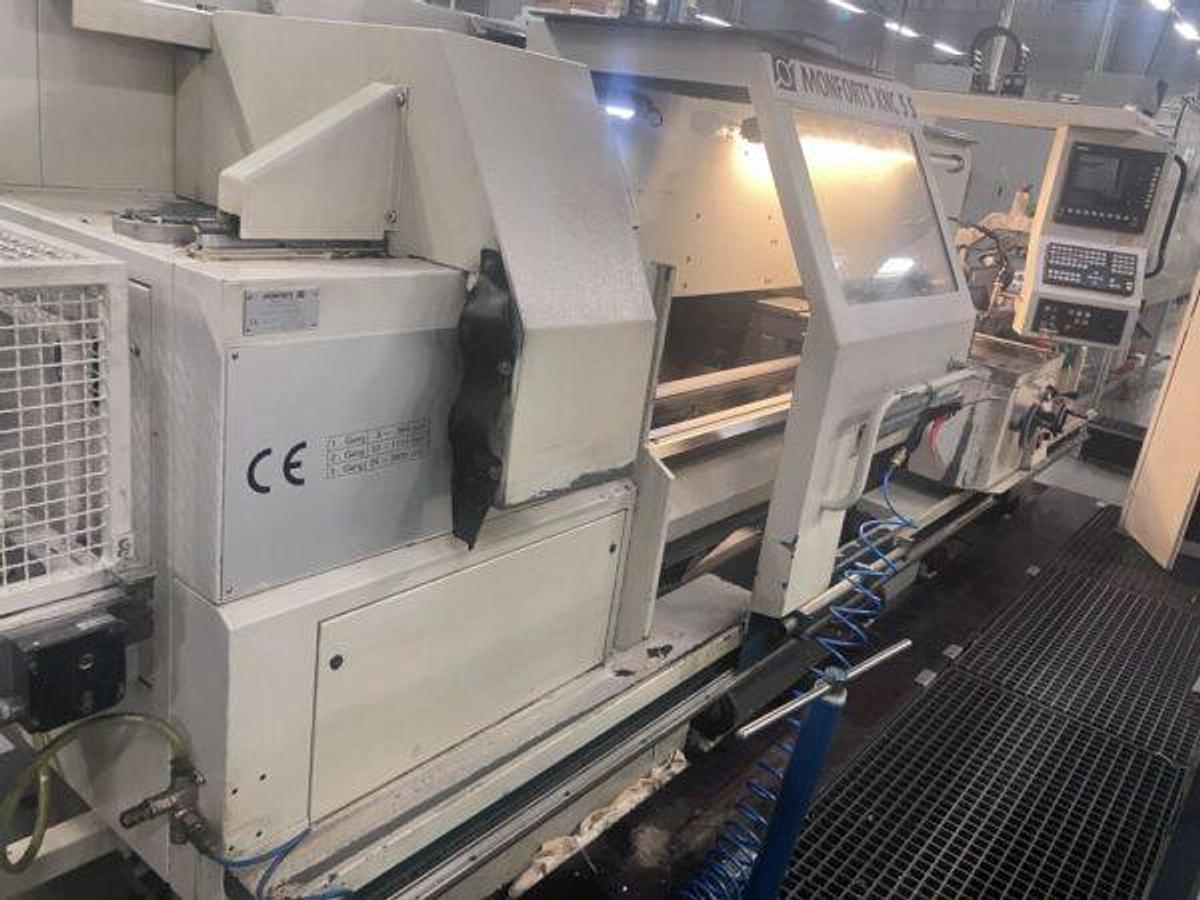 Used MONFORTS KNC5S.3000 cnc cycle lathe