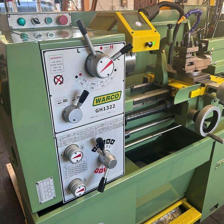 Used WARCO GH1322 lathe