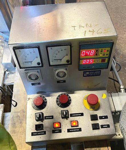 Used 3 LITER ESCO LABOR DUAL AGITATED VACUUM LAB MIXER - S/S - JACKETED