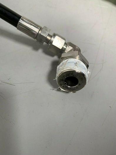 Used Flexible 15' Air Hose w/ 1" Outlet/Inlet & Swagelok 316L Fitting