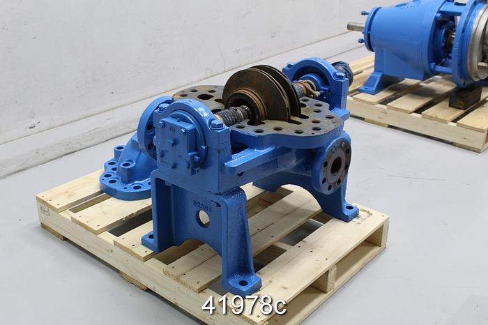 Used Goulds 3316 2x3x11 Two-Stage Split Case, 2 4-Vane 9.5" Impellers #41978