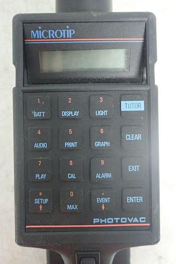 Used Photovac Microtip HL-200 Hand Held Air Monitor Photoionization