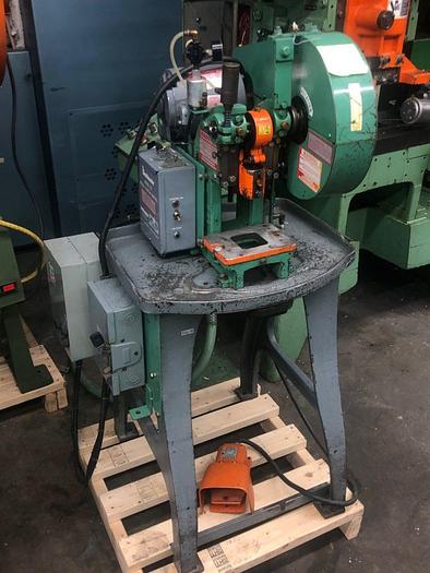 Used 3391-220 Benchmaster 2 Ton Press Model 141 With Transformer & Electric Foot Pedal Control