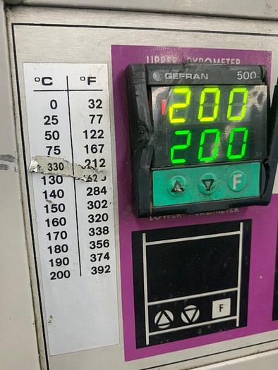 Used Nicem-Matic Model P-400 Rubber Mold Vulcanizer, S/N: 4500