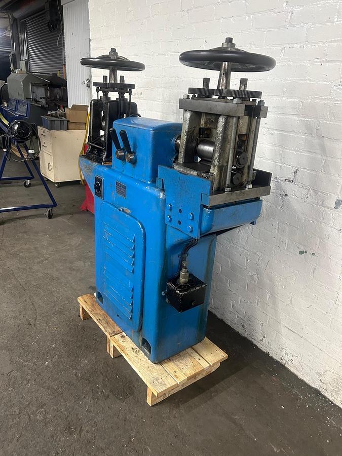 Used I.M.O.V Double-Sided Plate and Wire Power Rolling Mill for Gold, Silver, Italian Made