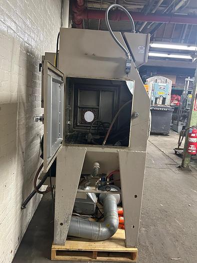 Used Pressure Blast Mfg Co. Model AA-33 Abrasive Blast Cabinet System with Blower