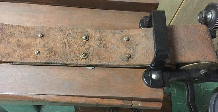 Used 2786-385 Antique Wire Single Draw Bench Circa 1890