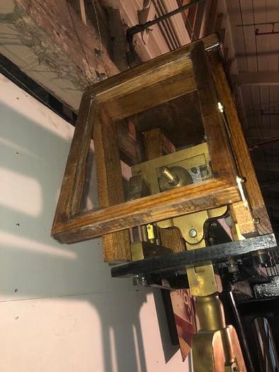 Used 4777-385 Antique US Mint Henry Troemner Type Gold Assay Bullion Balance Beam Scale