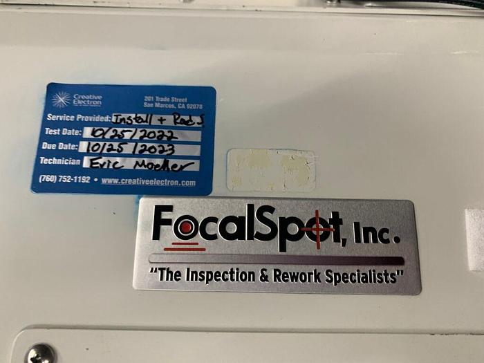Used Focal Spot Verifier HR FXS090D X-Ray, Portable Inspection System – New 2011