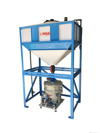 Used Gold Refining by Aqua Regia Rotating Plastic Tumbler