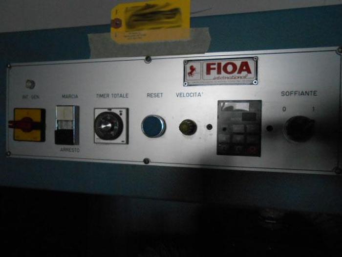 Used 7319-210 FIOA Model BA170 20″ Disc Finishing Tumbling/Deburring Machine Model 492.01 On Stand Type BAPT70