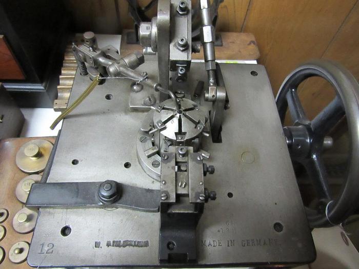 Used 9348-385 RARE Antique Stocking Mesh Jewelry Making Machine S/N: 6.30.64