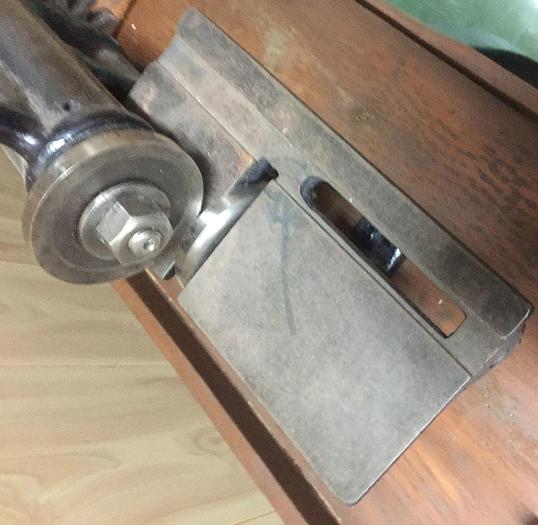 Used 3118-385 Antique Bench Model Hand Operated Slitter, Circa 1900