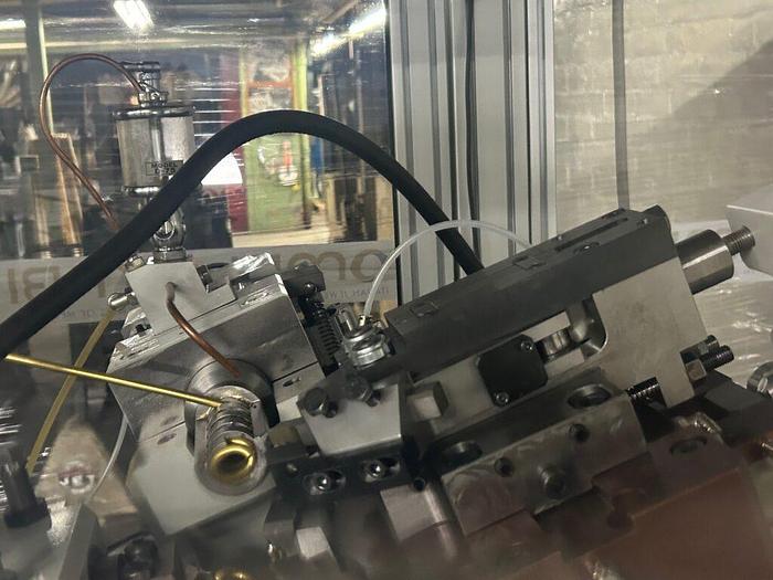 New OMBI Model GUF 60-NG Single/Double/Triple Cable/Curb Chain Making Machine Tooled for 5.50 mm Cuban Chain