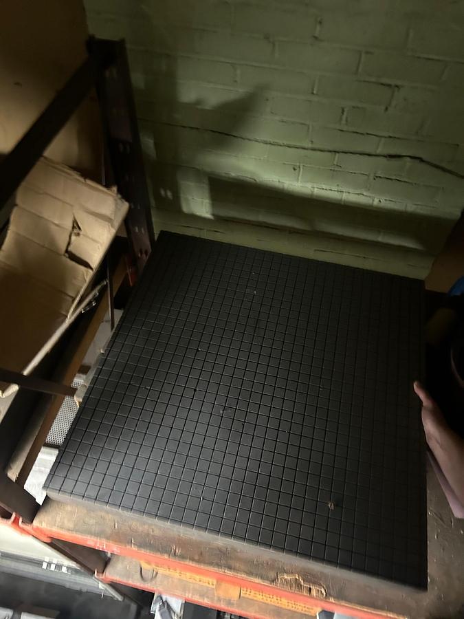 Used Precision 30" X 30" x 3" H Cast Iron - Lapping Work Table