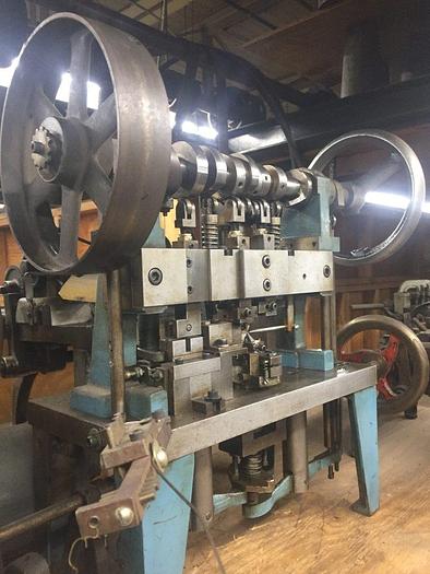 Used 9426-100 Rico Double Cable Chain Machine – Tooled – 22mm wire size with Wire Straightener