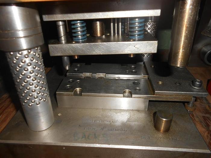 Used 7458-390 JEWELRY PADLOCK PRODUCT DIE MAKING SYSTEM – 4 Die Sets