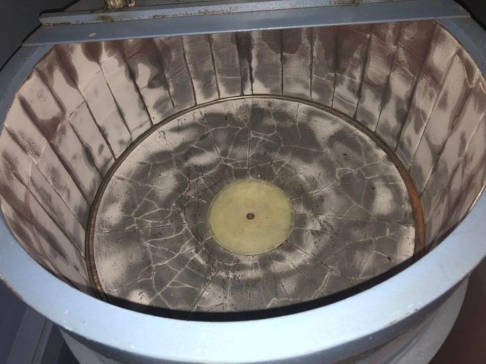 Used 7319-210 FIOA Model BA170 20″ Disc Finishing Tumbling/Deburring Machine Model 492.01 On Stand Type BAPT70