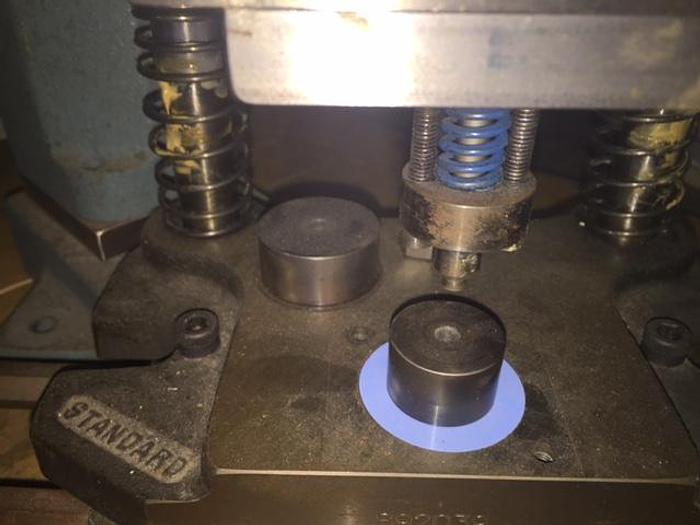 Used 2159-220 Hugold Bench Model Pneumatic Air Press, Model # U/AKS