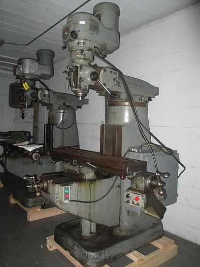 Used 0342-470 Bridgeport Model BR2J, Variable Speed Vertical Turret Milling Machine