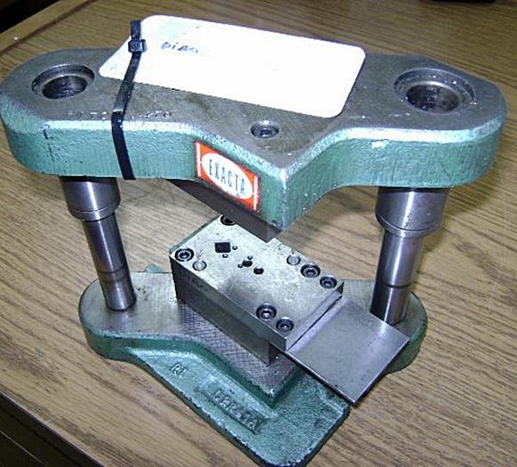 Used 1631-390 Stamping Press Tool And Die To Make Diamond  (Pitch .470)