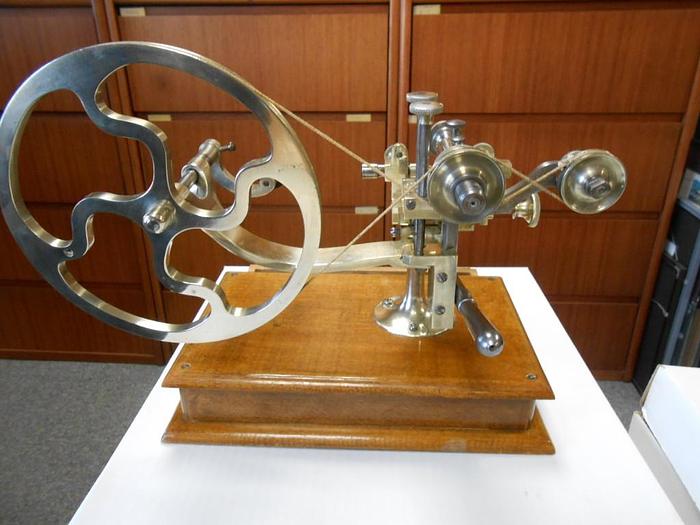 Used 1419-385 Antique Topping Tool/Gearwheel Cutting Machine/Jeweler’s Lathe – Circa 1860