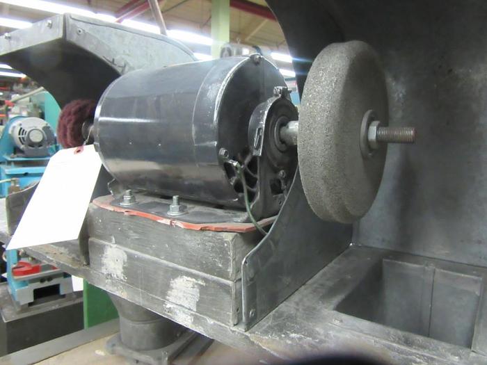 Used 2143-340 Custom Built Bench Top Model Dayton Double End Polishing Machine