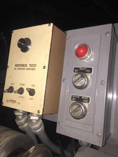 Used 2946-440 Dunham DL Series M Precision Lathe with Pneumatic 3C Collet Closer & Cross Slide