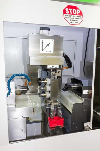 Used Solanki Soliyo Twin Spindle CNC Automatic Diamond Faceting Machine Model S4