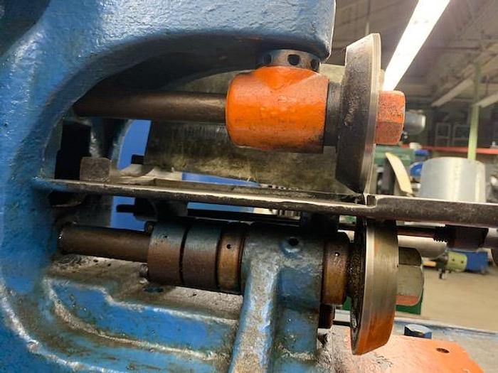 Used 5311-200 Standard Model #2 Power Metal Slitter / Slitting Machine w/Take-up & Pay-off