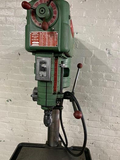 Used 5917-410 Powermatic 15″ Precision Floor Model 1150 Industrial Drill Press