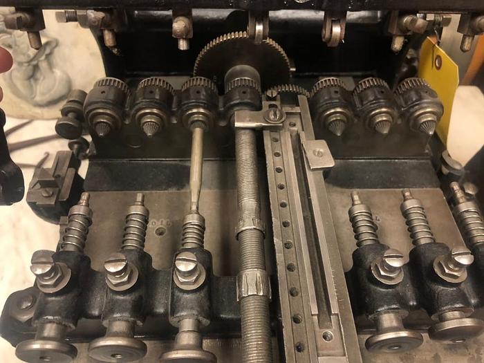 Used 0614-385 Charles Field Antique Automatic Engraving Chasing Machine Circa 1900