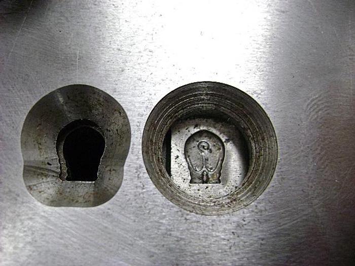 Used 1993-390 Stamping Press Tool and Die Set to make Pig Back – Jewelry Pendant
