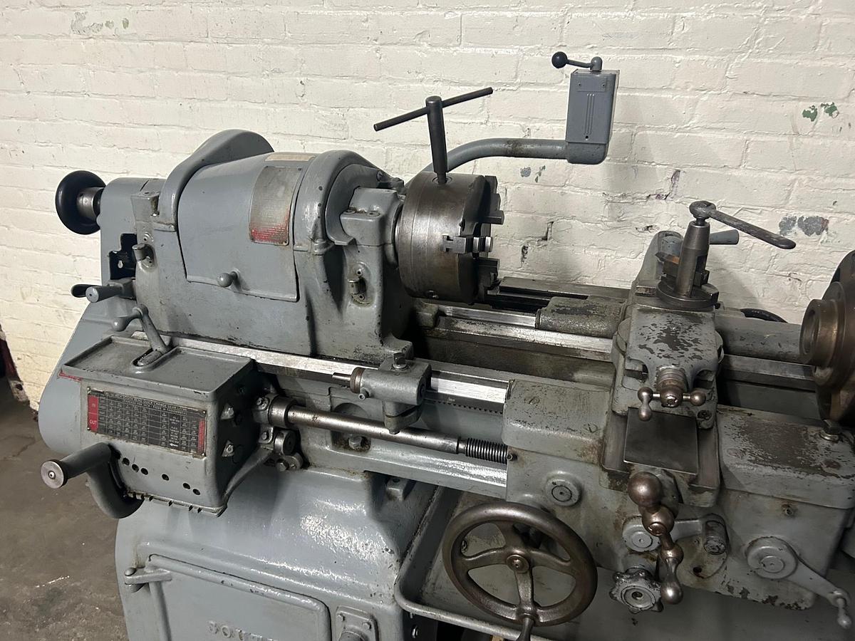Used South Bend 14-1/2"X 38" Heavy Duty Precision Lathe Model 8183C W/ Taper Attachment & Tooling
