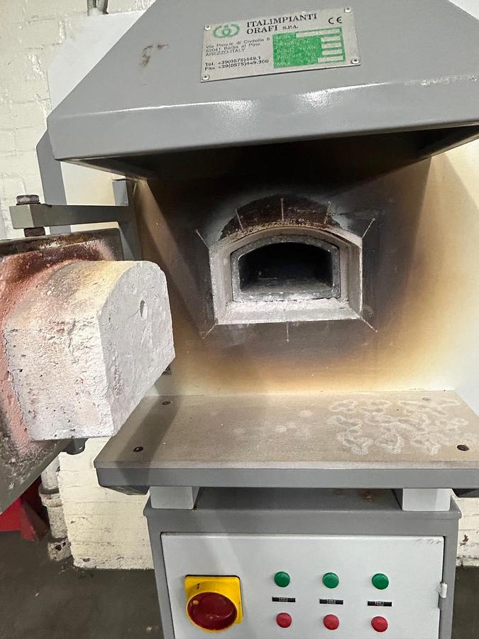 Used Italimpainti Cupellation Furnace Type FCOPP/A New 2010