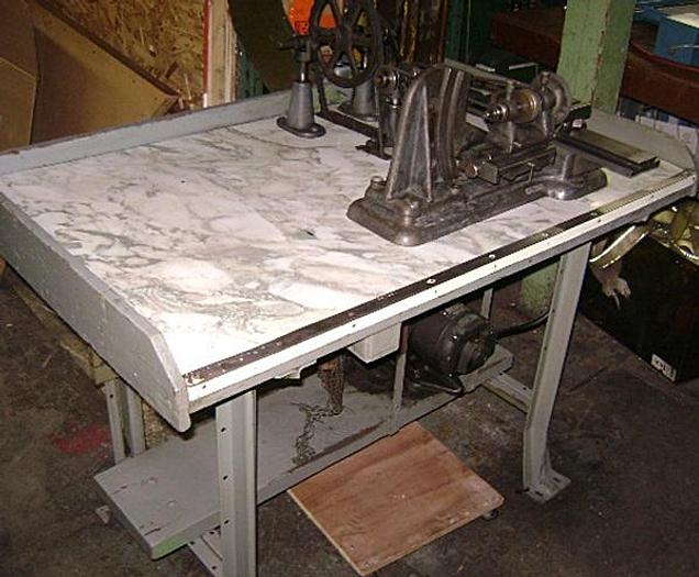 Used 1373-385 Antique Henry Hauser S.A. Motorized Lapping Machine