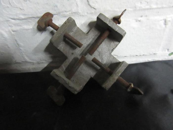 Used 1861-385 RARE ANTIQUE ORNAMENTAL & ENGINE TURNING WORK HOLDING VISE