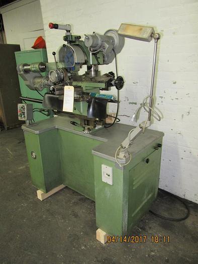 Used 2504-110 Tousdiamants Swiss 2-Head Diamond Faceting Cutting Machine Jewelry Model # T2E