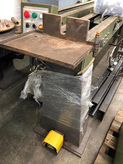 Used 3026-140 CROA Power Draw Bench / Chain Extruder 1500KG Traction Power with Variable Speed Drive