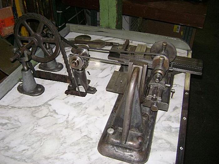 Used 1373-385 Antique Henry Hauser S.A. Motorized Lapping Machine