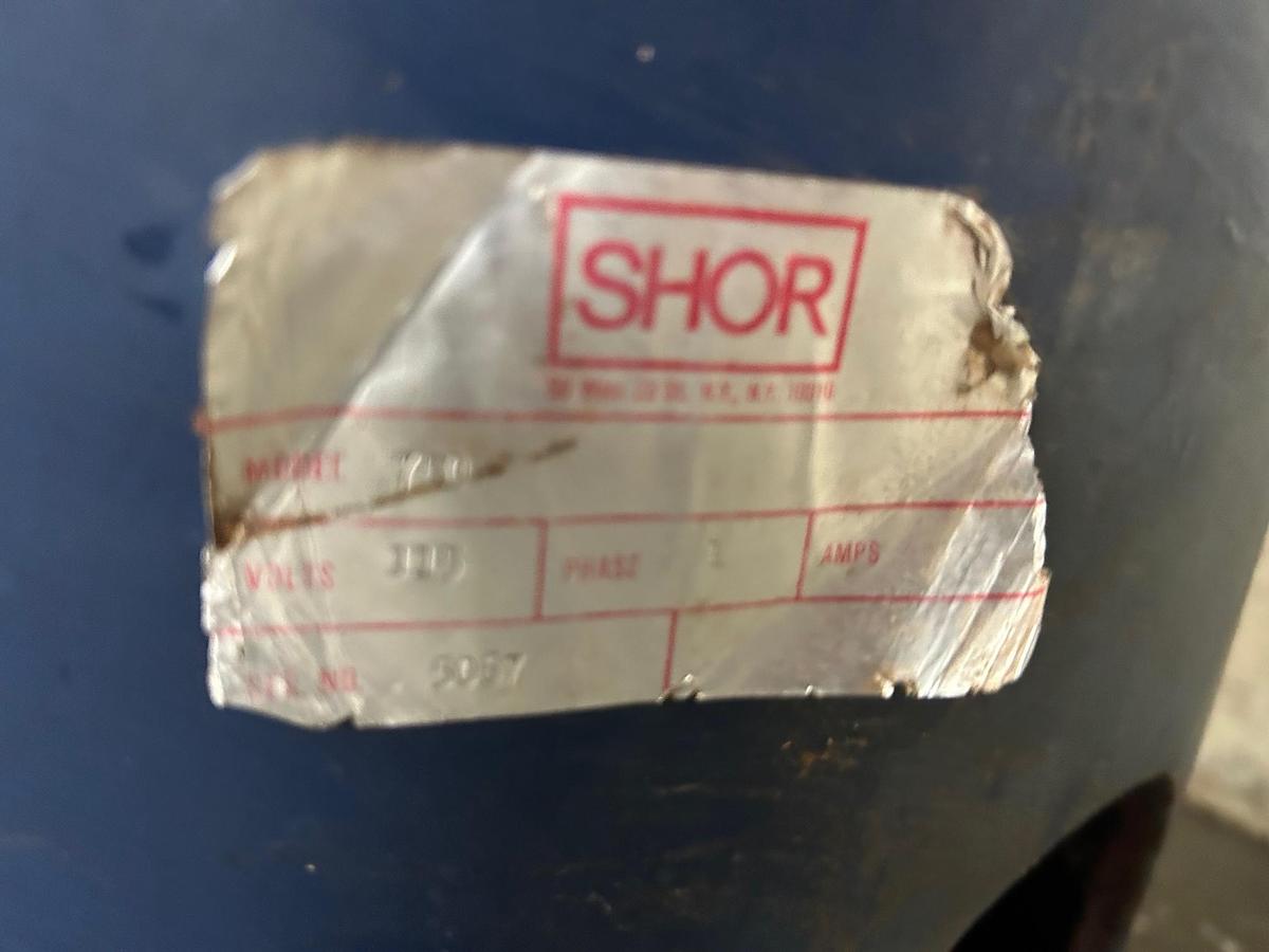 Used Shor Model 750 1.2CU FT. Vibratory Tumbler Finishing Machine